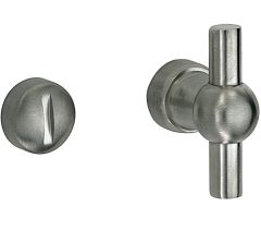 WC olive 5-8 mm Chemin de Fer mat nikkel ongelakt