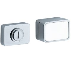 WC-Sluiting 5-8 mm Maximal glans chroom/wit glas