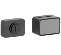 WC-Sluiting 5-8 mm Maximal pvd mat zwart/parelgrijs