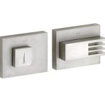 WC-Sluiting 5-8 mm Maya rechts mat nikkel ongelakt