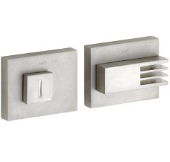 WC-Sluiting 5-8 mm Maya rechts mat nikkel ongelakt