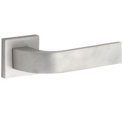 Deurklink op geveerd rozet Trinity mat nikkel ongelakt