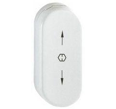 Hoppe afdekrozet voor draaikiep sluiting wit