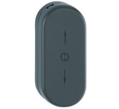 Hoppe afdekrozet voor draaikiep sluiting zwart