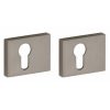 Set van twee PC-plaatjes Maya mat nikkel ongelakt