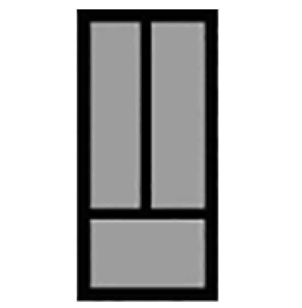 Bestekbak d:370-440mm - b:175-200mm zilverkleurig - Afbeelding 2