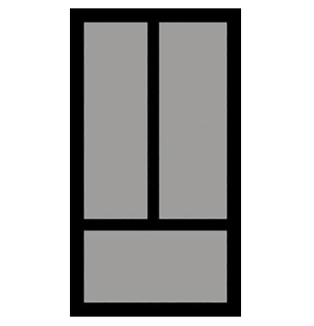 Bestekbak d:370-440mm - b:201-250mm zilverkleurig - Afbeelding 2