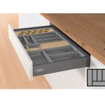 Bestekbak d:370-440mm - b:451-500mm antraciet