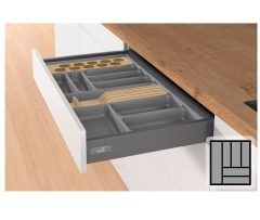 Bestekbak d:441-520mm - b:401-450mm antraciet