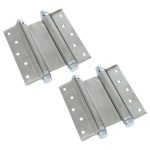 Bommer scharnier dubbelwerkend 125 mm rvs 2 stuks