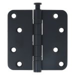 ODShop kogellagerscharnier afgerond 89x89 zwart