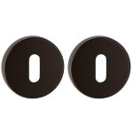 Set van twee sleutelplaatjes WCX brons