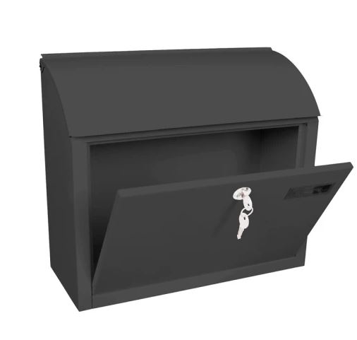 Wandbrievenbus Denian antraciet - Afbeelding 3