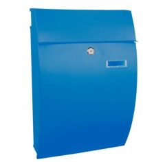 Wandbrievenbus Geronan blauw