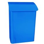 Wandbrievenbus Lugon blauw