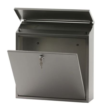 Wandbrievenbus Malagan rvs - Afbeelding 3