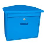 Wandbrievenbus Zamoran blauw
