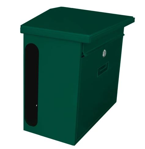 Wandbrievenbus Zamoran groen - Afbeelding 2