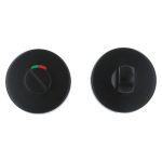 ODShop toiletsluiting Modern rond mat zwart