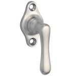 Draaikiepgarnituur Linea klein mat nikkel ongelakt