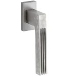 Draaikiepgarnituur Maya mat nikkel ongelakt