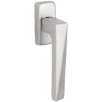 Draaikiepgarnituur Mini V mat nikkel ongelakt