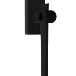 Draaikiepgarnituur TENSE BB100-DK links mat zwart