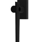 Draaikiepgarnituur TENSE BB100-DK rechts mat zwart