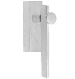 Draaikiepgarnituur TENSE BB100-DKLOCK links mat rvs