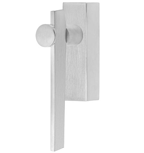 Draaikiepgarnituur TENSE BB100-DKLOCK rechts mat rvs