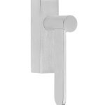 Draaikiepgarnituur TENSE BB102-DKLOCK links mat rvs