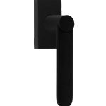 Draaikiepgarnituur TENSE BB103-DK links mat zwart