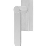 Draaikiepgarnituur TENSE BB103-DKLOCK rechts mat rvs