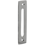 Intersteel sluitplaat vlak tbv wc-overslag "vrij/bezet" chroom mat