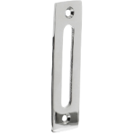 Intersteel sluitplaat vlak tbv wc-overslag "vrij/bezet" chroom