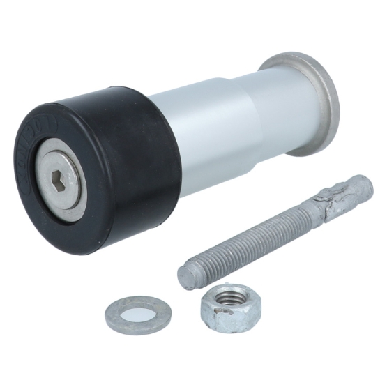 LOCINOX Poortstop met stootrubber aluminium - Afbeelding 3