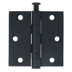 ODShop kogellagerscharnier recht 76x76 zwart