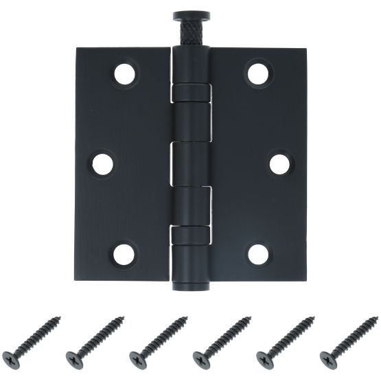 ODShop kogellagerscharnier recht 76x76 zwart - Afbeelding 3