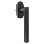 ODShop raamkruk Modern op ovaal rozet zwart