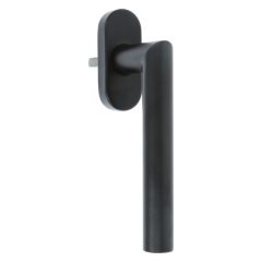 ODShop raamkruk Modern op ovaal rozet zwart