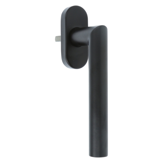 ODShop raamkruk Modern op ovaal rozet zwart