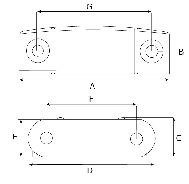 Magneetsnapper 6 kg kunststof tegenplaat bruin - Afbeelding 2