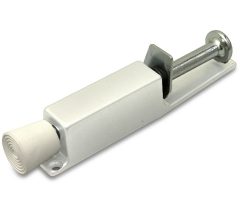 Deurvastzetter voetstift 30x165 mm wit