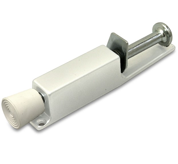 Deurvastzetter voetstift 30x165 mm wit