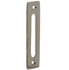 Intersteel sluitplaat vlak tbv wc-overslag "vrij/bezet" nikkel mat