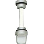 Intersteel wc-olive los 8mm verlengd chroom mat