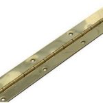 Pianoscharnier Vermessingd 1480x32 mm