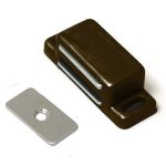 Magneetsnapper 4 kg metalen tegenplaat bruin