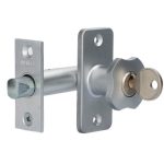 Nemef insteekgrendel afsluitbaar 2602/4-50 mm aluminium F1