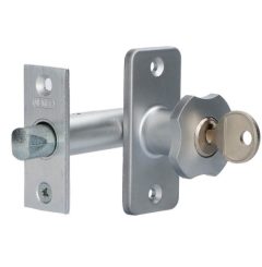 Nemef insteekgrendel afsluitbaar 2602/4-50 mm aluminium F1